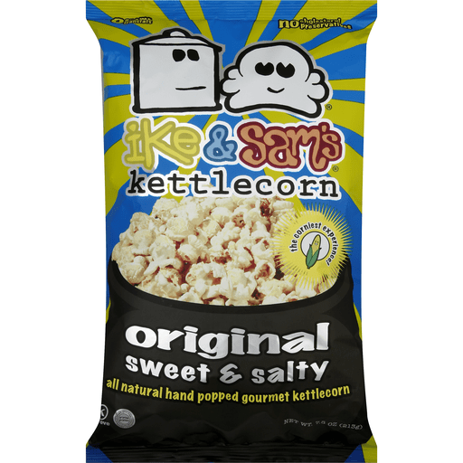 Ike & Sams Kettlecorn, Original, Sweet Salty