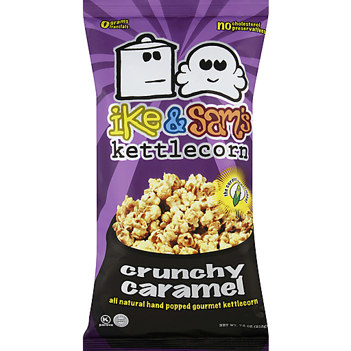 Ike & Sams Kettlecorn, Crunchy Caramel 7.5 Oz