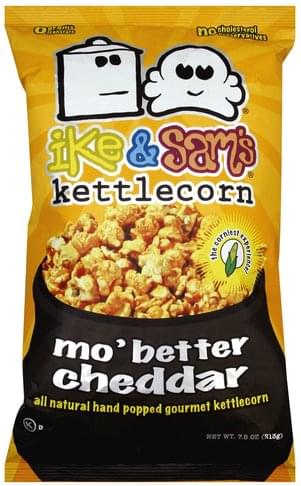 Ike & Sams Kettlecorn, Mo' Better Cheddar