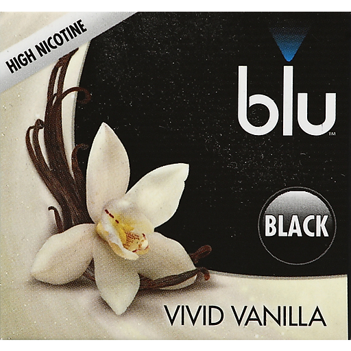 Blu Cartomizers, Black, Vivid Vanilla High
