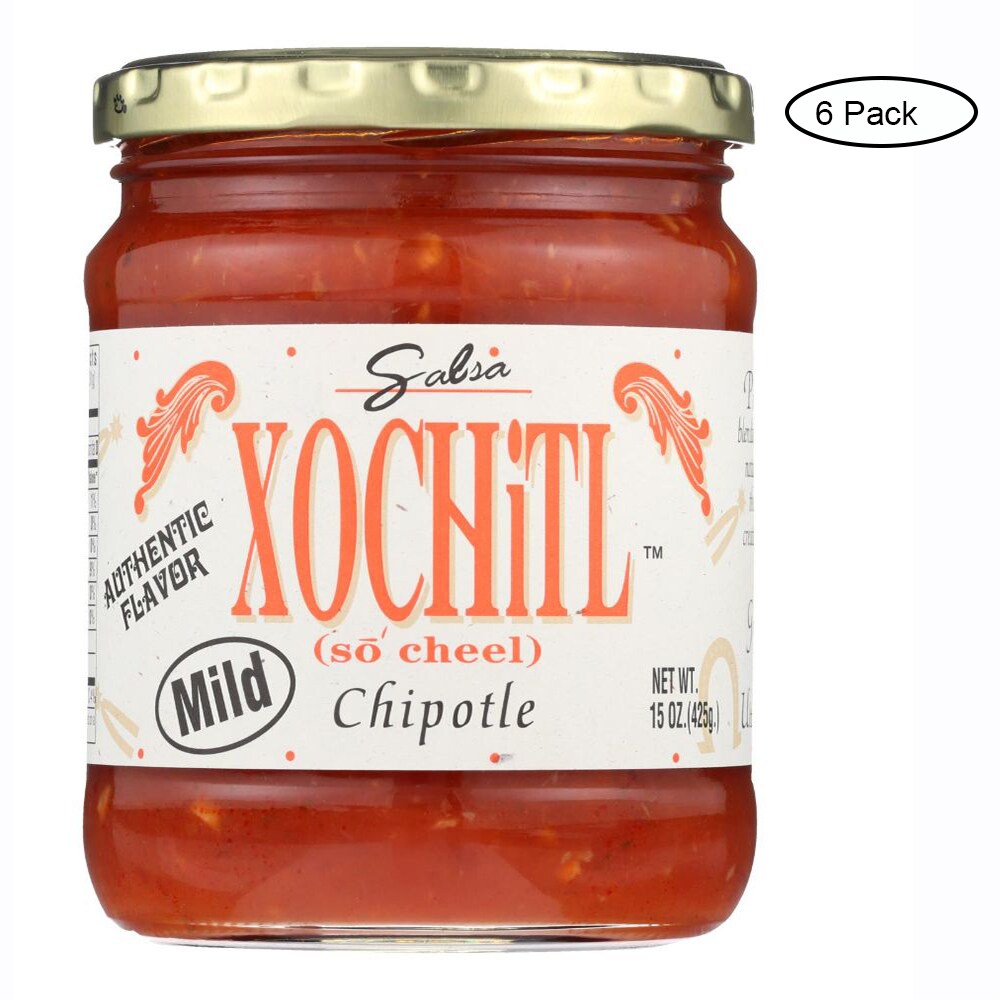 Xochitl Chipotle Mild Salsa 15 Oz Jar - 6ct Case