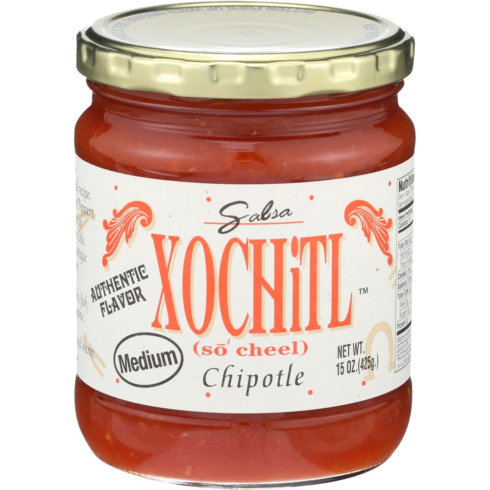 Xochitl Chipotle Medium Salsa - Case Of 6 - 15 Oz
