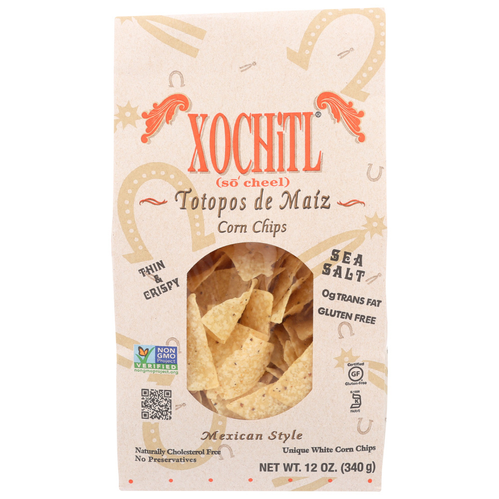 Xochitl Organic White Corn Chips Mexican Style
