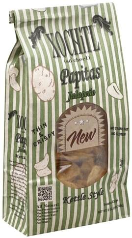 Xochitl Potato Chips, Kettle Style, Jalapeno 5 Oz
