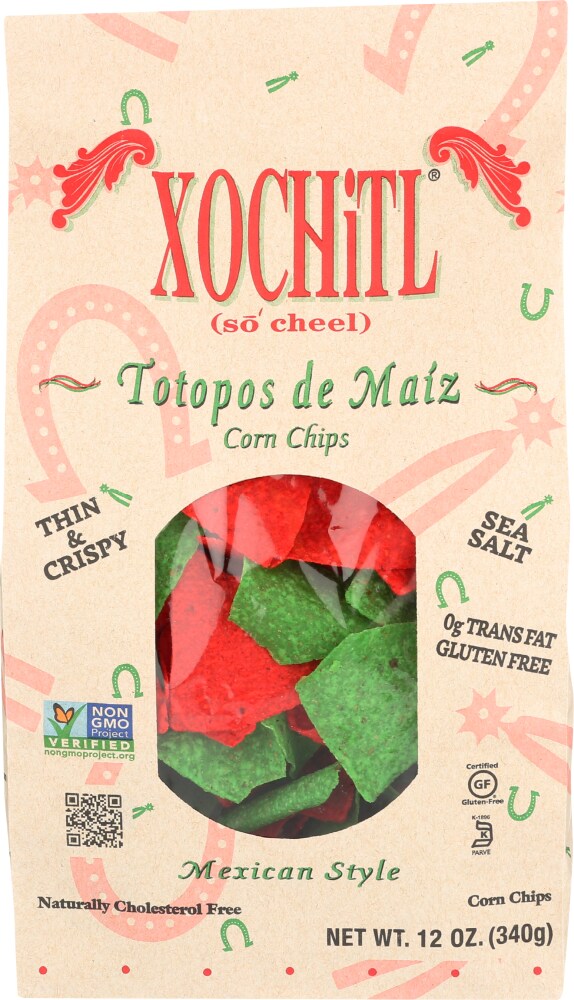 Xochitl Corn Chips, Unique Stone-Ground, Mexican Style