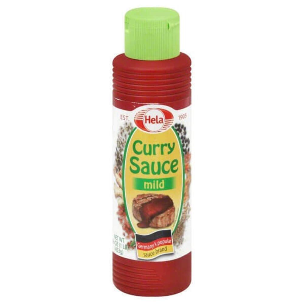 Hela Mild Sauce With A Touch Of Curry — 16 Oz