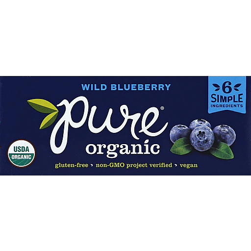 Pure Fruit & Nut Bar, Organic, Wild Blueberry