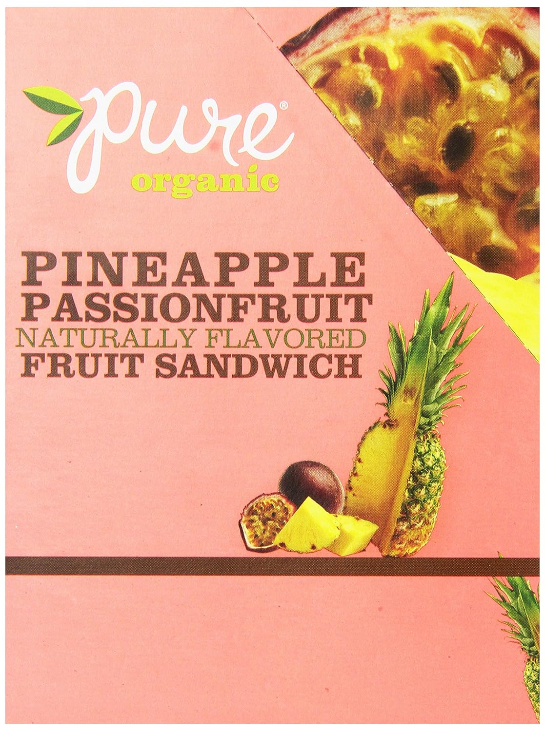 Pure Organic Fruit Sandwich, Pineapple & Passionfruit