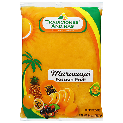 Tradiciones Andinas 100% Natural Pulp, Passion Fruit 14 Oz