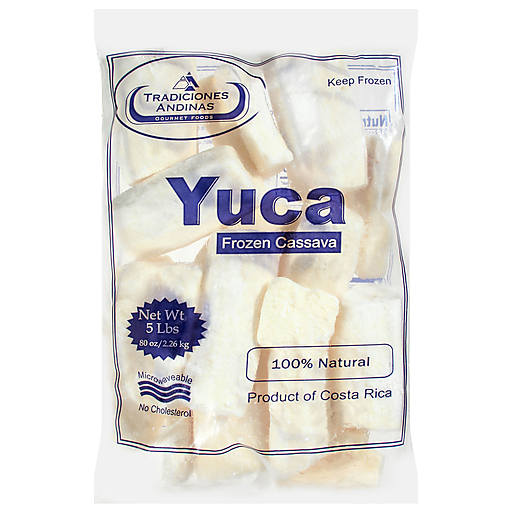 Tradiciones Andinas Cassava, Frozen 5 Lb