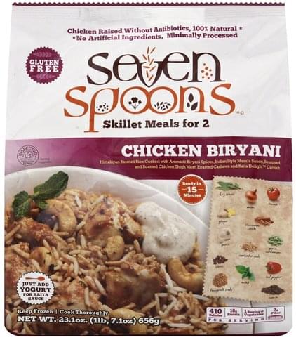 Seven Spoons Skillet Meals For 2 Chicken Biryani