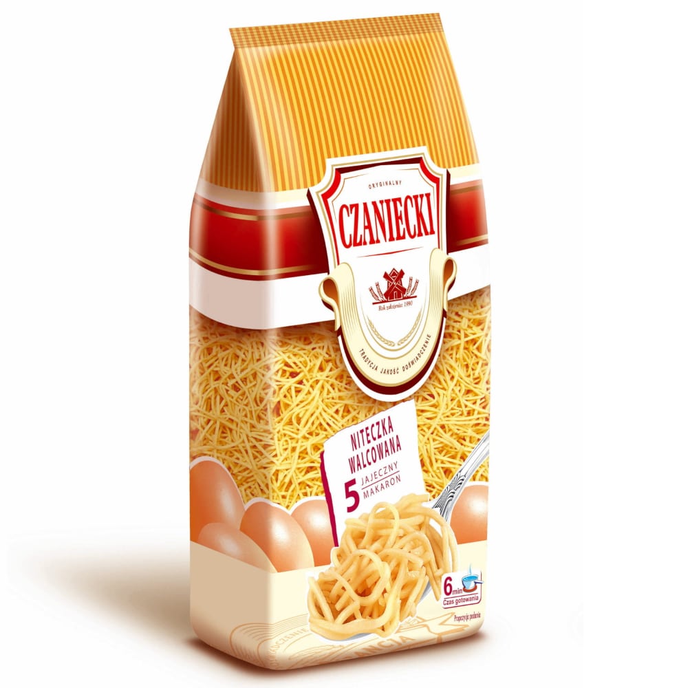 Czaniecki 5 Egg Noodle, Rolling Thin Thread