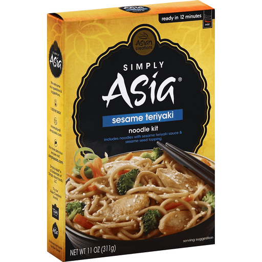 Simply Asia Noodle Kit, Sesame Teriyaki, Mild 11 Oz