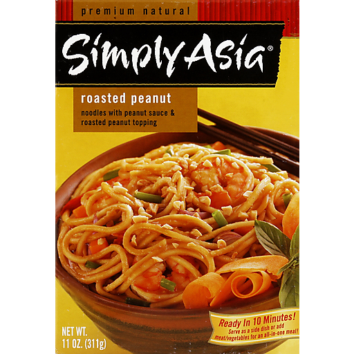 Simply Asia Noodles, Roasted Peanut, Mild 11 Oz
