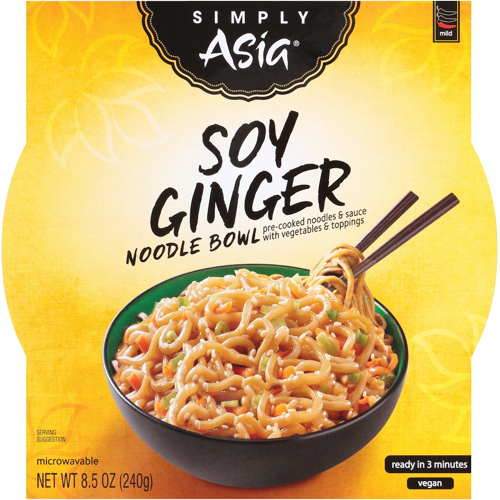 Simply Asia Soy Ginger Noodle Bowl 8.5 Oz