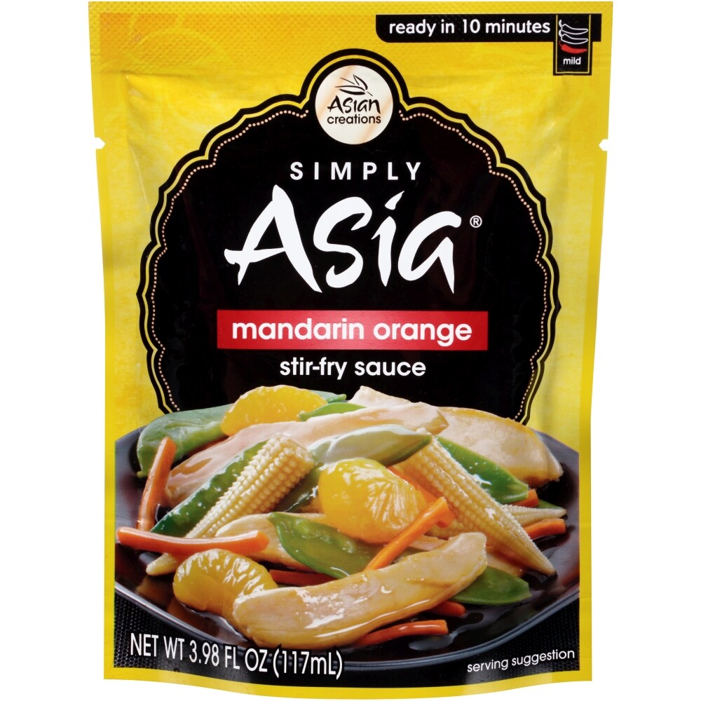 Simply Asia Mild Mandarin Orange Stir Fry Sauce 3.98 Fl Oz