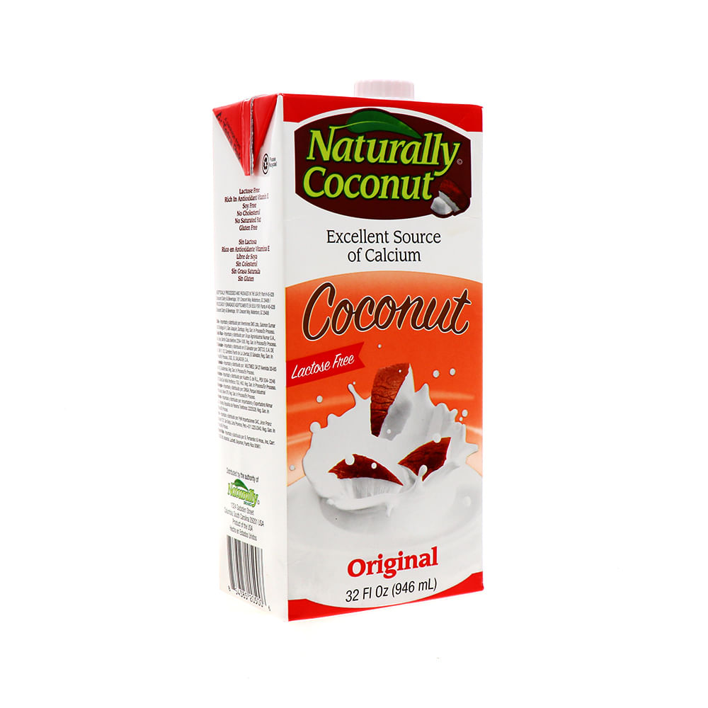 Naturally Coconut Bebida De Coco Original 946 Ml