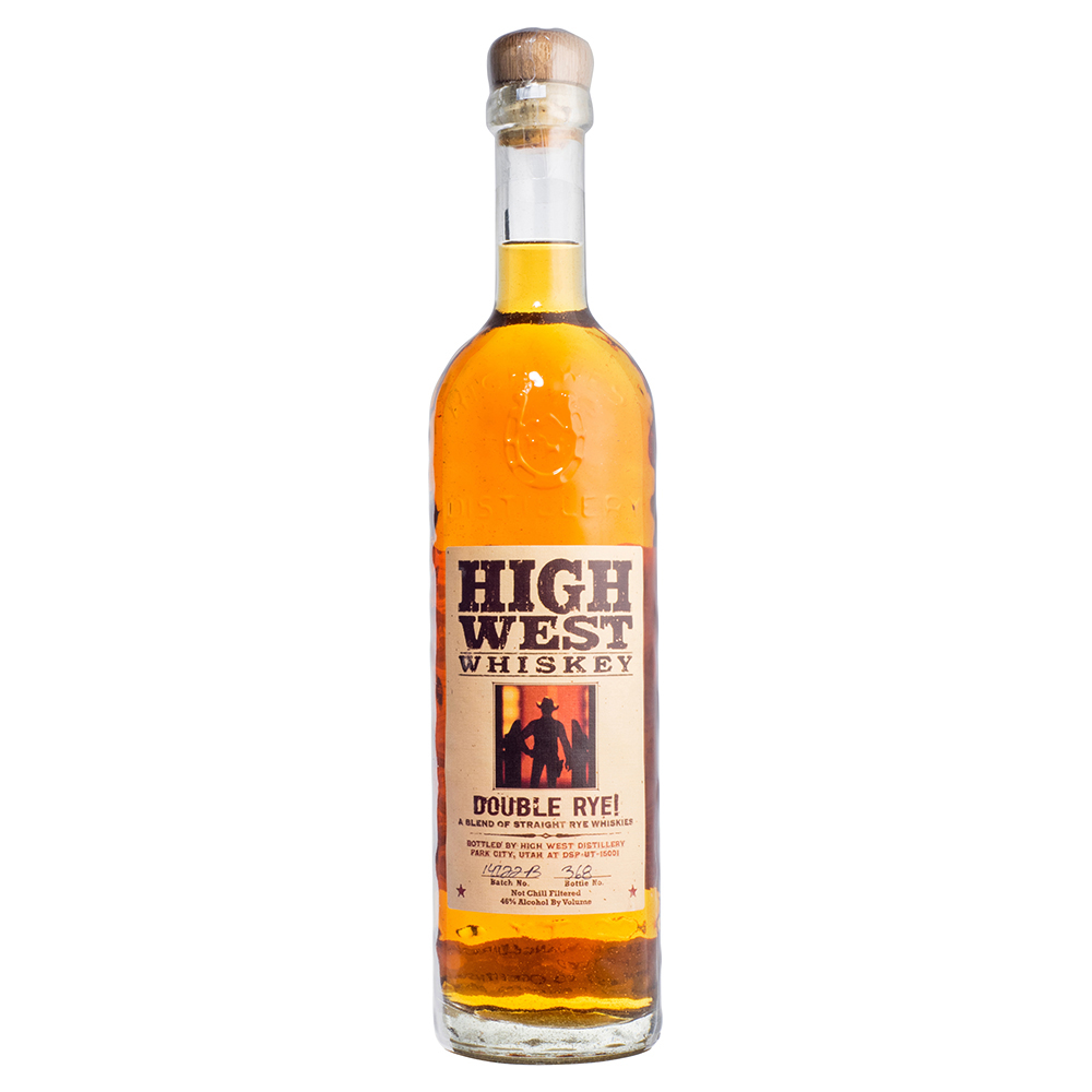 High West Double Rye Whiskey, 750 mL Bottle, 92 Proof