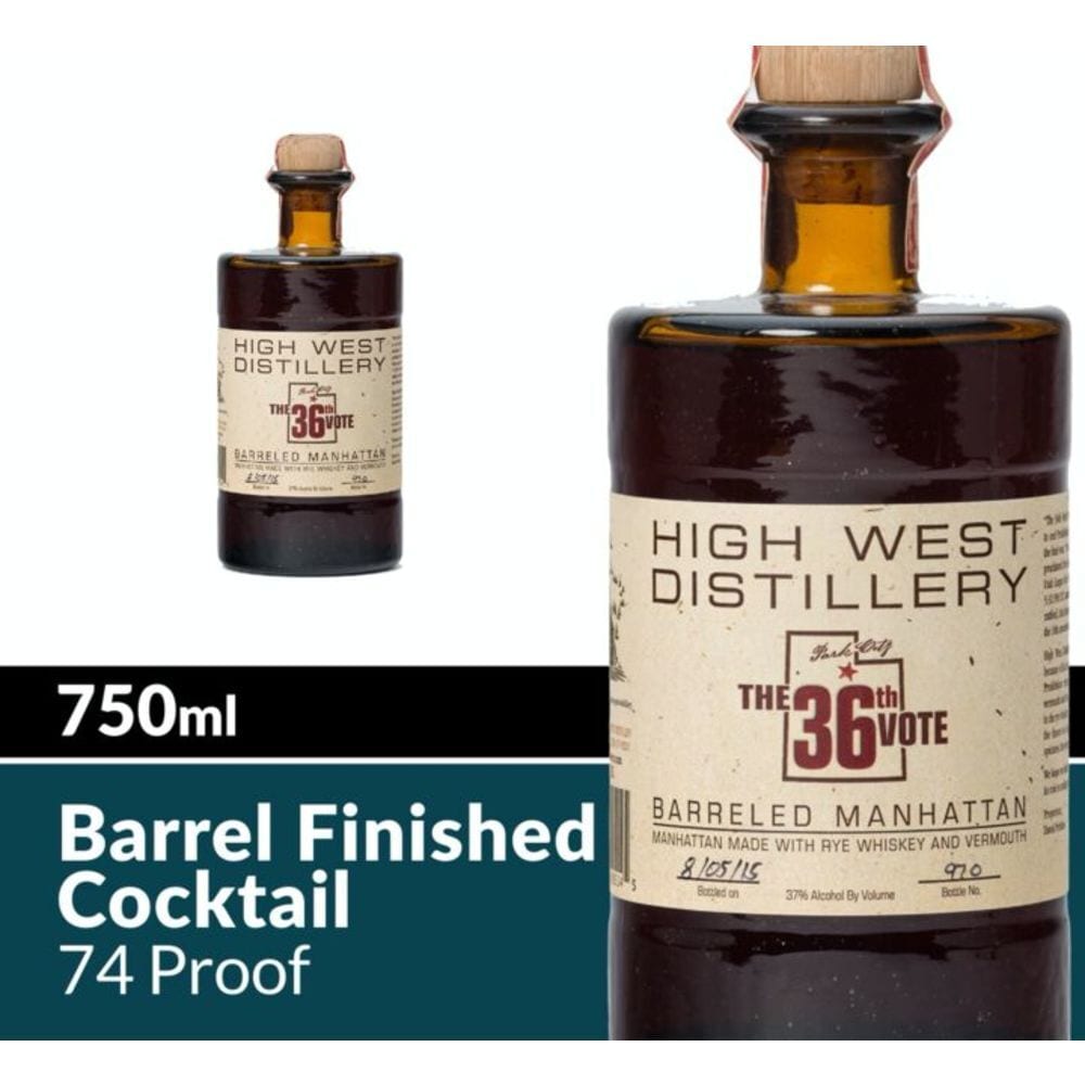 High West The 36Th Vote Barreled Manhattan Whiskey 750ml