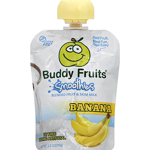 Buddy Fruits Smoothies, Banana 3.2 Oz