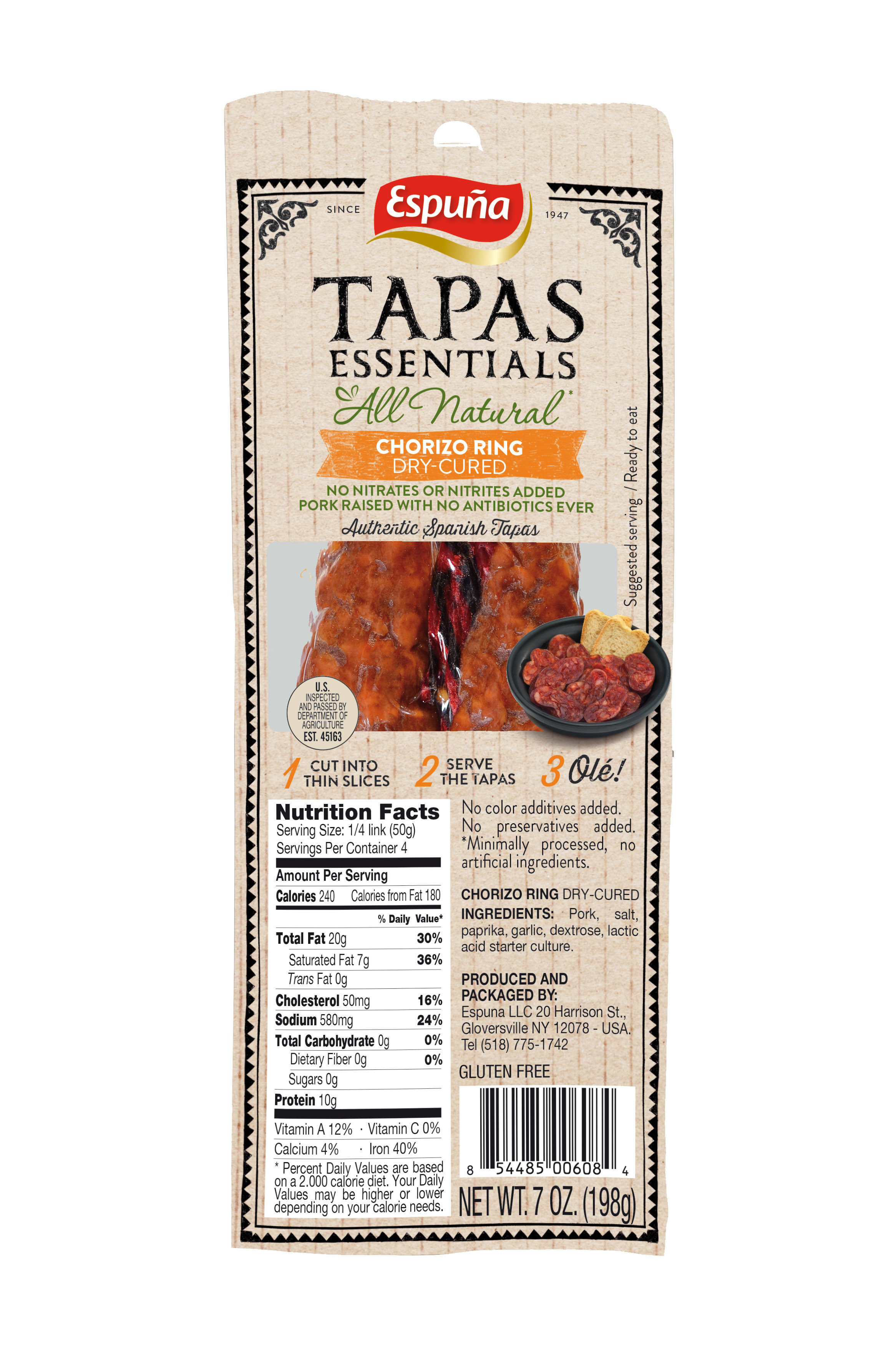 Espuña Espua Mild Chorizo Ring (Sarta)
