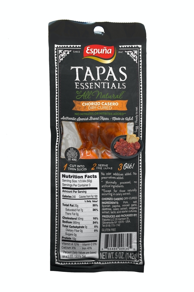 Espuna, LLC Tapas Essentials Chorizo Casero 5oz - The SFA Product Marketplace