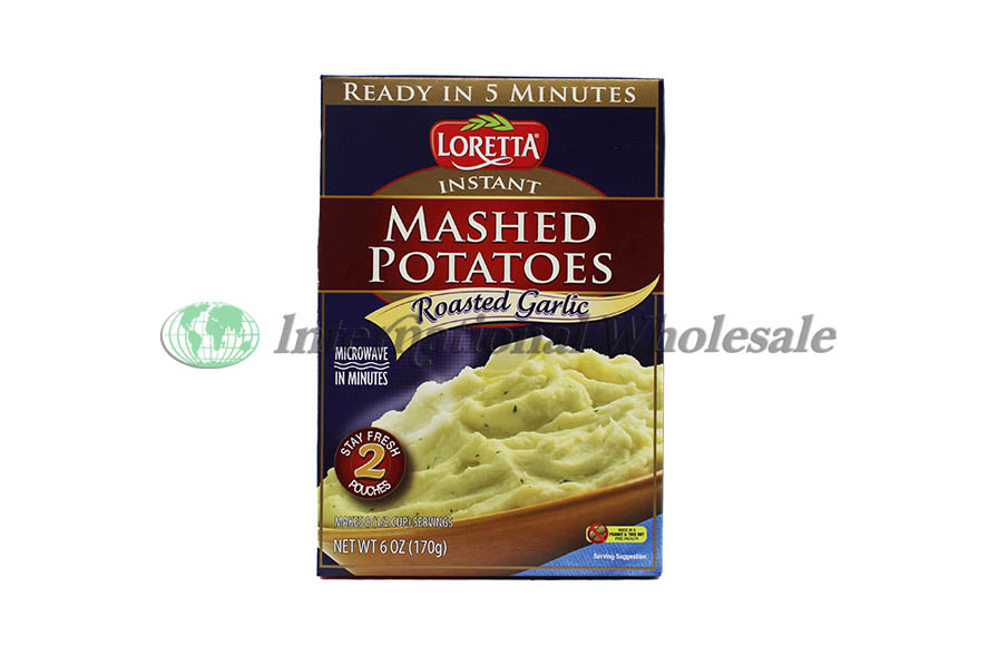 Loretta Instant Roasted Garlic Mashed Potatoes