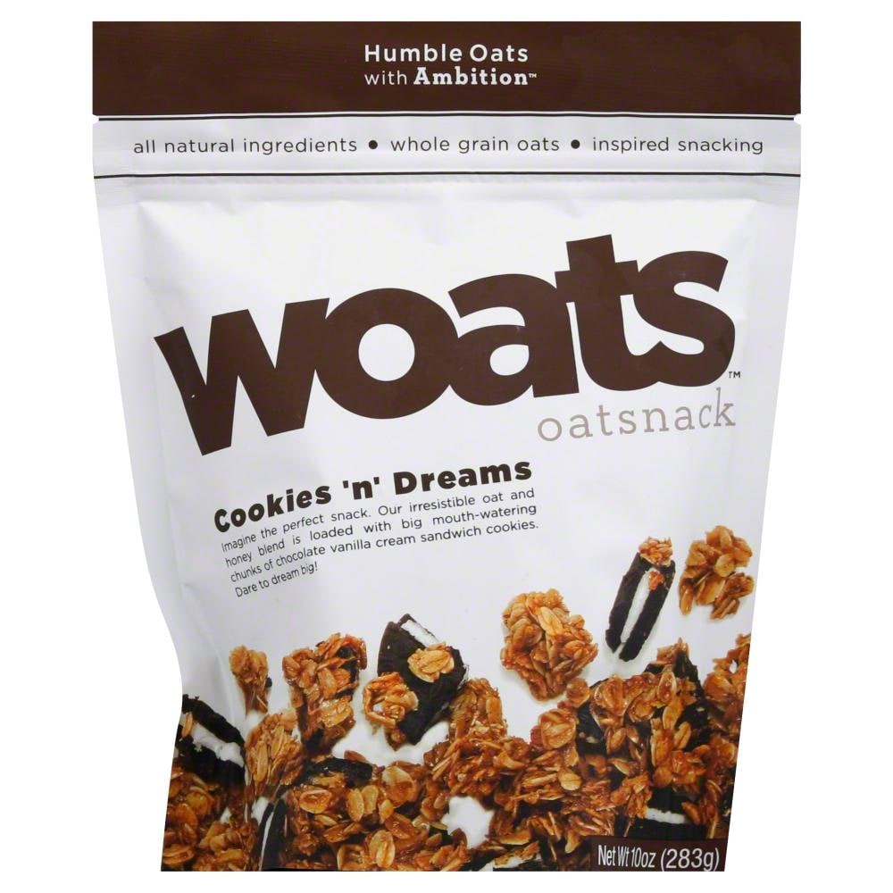 Woats Oatsnack Cookies N' Dreams 10 Oz