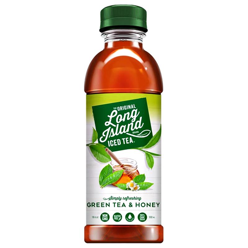 Long Island Green Iced Tea With Honey 18.00 Fl Oz