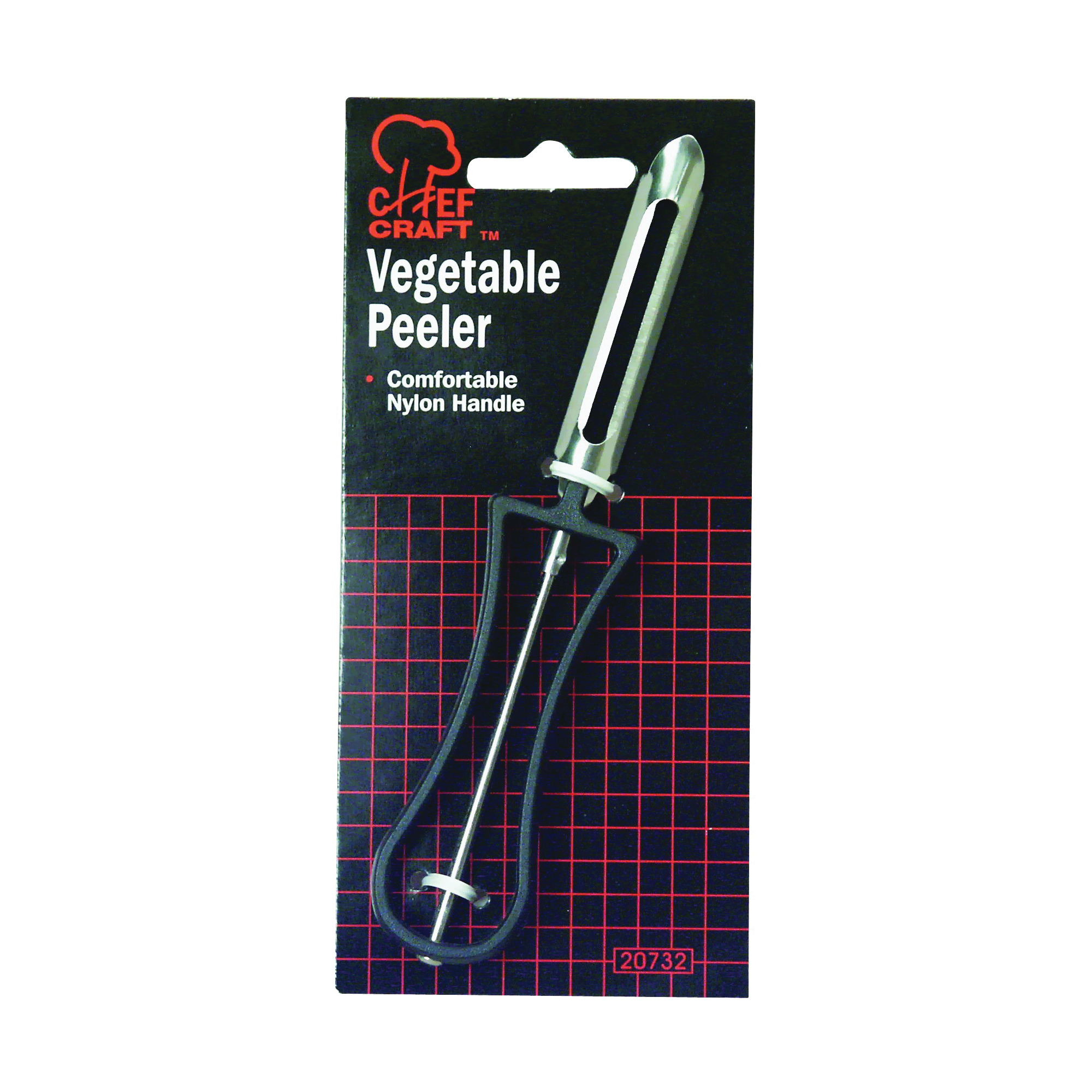 Chef Craft Cc Vegetable Peeler Black