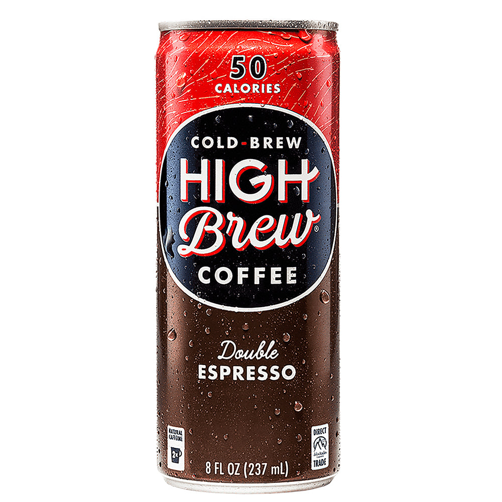 High Brew Drink Coffee Double Espresso Cold Can