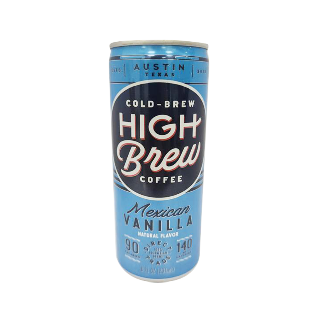 High Brew Coffee Drink Cold Mexican Vanilla 20023319