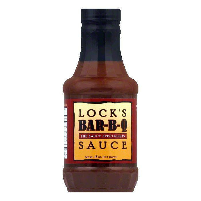 Lock Sauce Bar B Que, 18 Oz