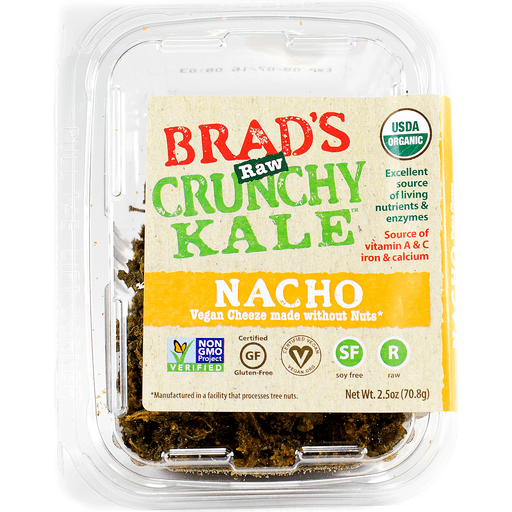 Brad's Raw Kale, Crunchy, Nacho