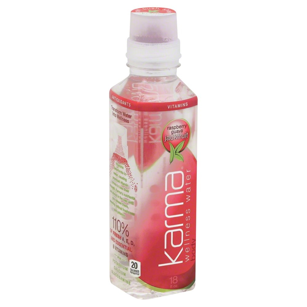 Karma Wellness Water, Body, Raspberry Guava Jackfruit 18 Oz