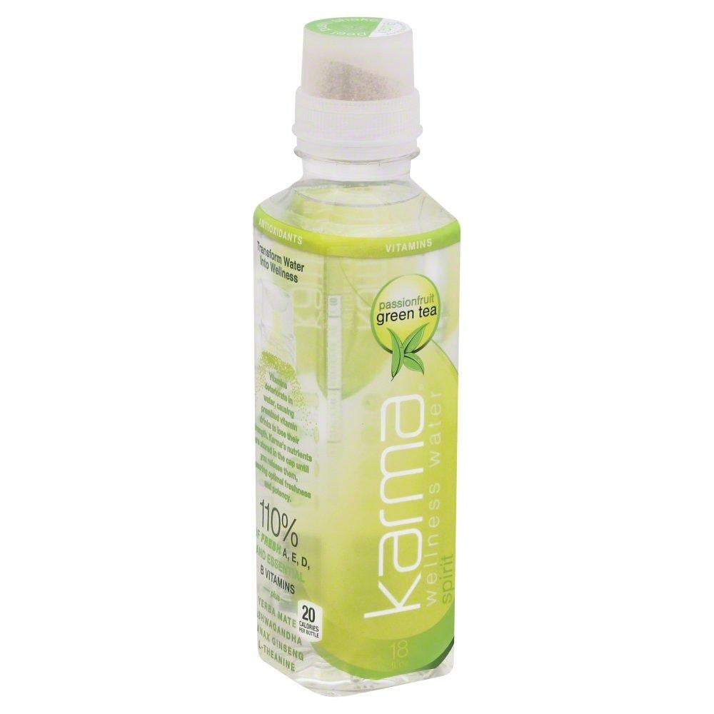 Karma Passionfruit Green Tea Wellness Water - 18 Fl Oz