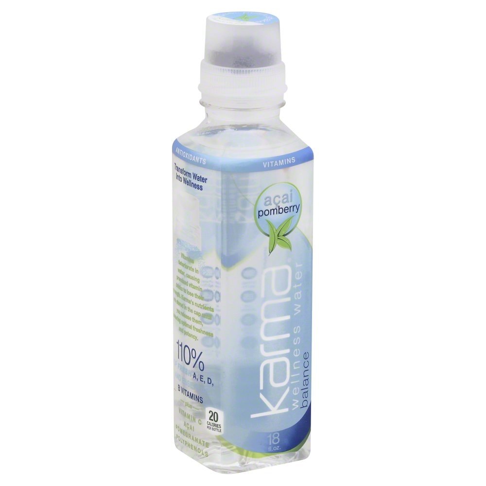 Karma Acai Pomegranate Wellness Water - 18 Fl Oz