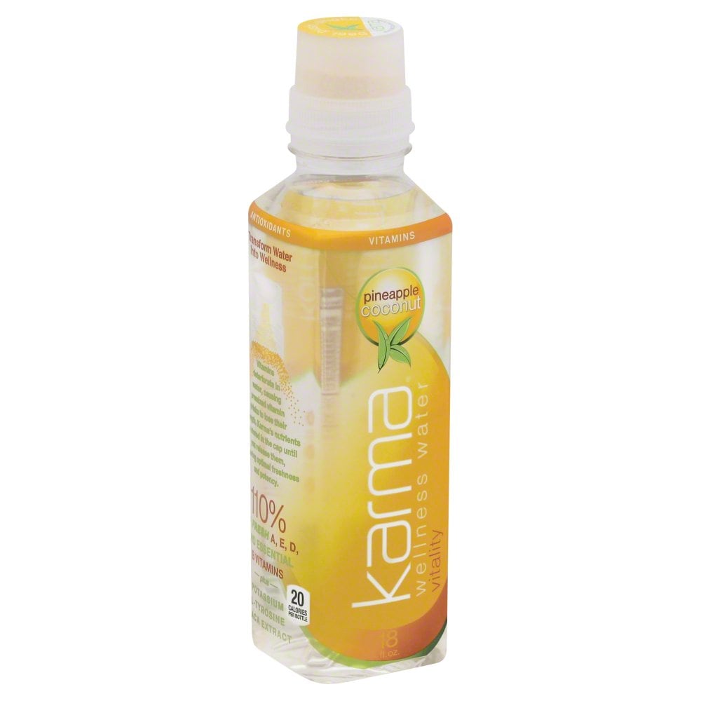 Karma Pineapple Coconut Wellness Water - 18 Fl Oz