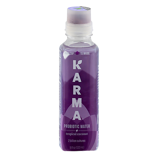 Karma Probiotic Water, Tropical Coconut 18 Oz