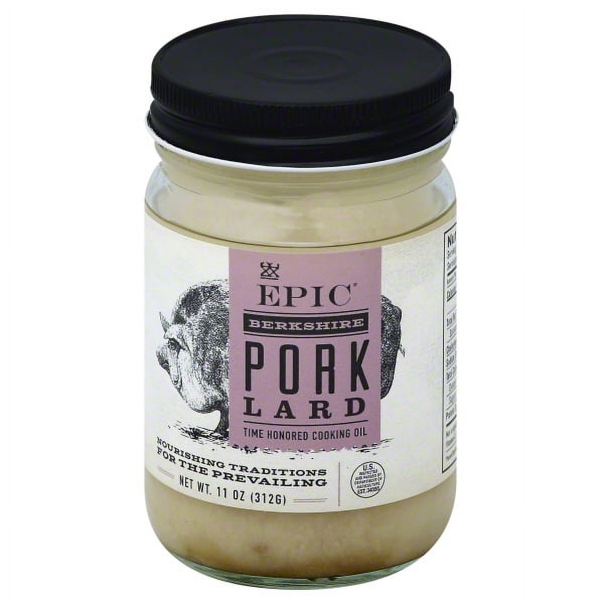 Epic Pork Lard, Berkshire 11 Oz