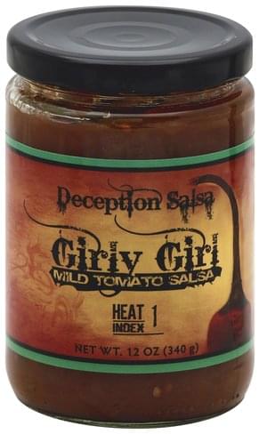 Deception Salsa Mild Tomato, Girly Girl - 12 Oz