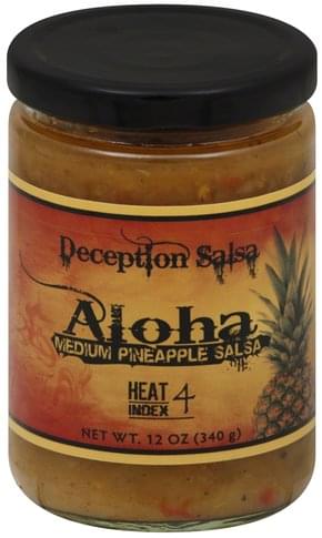 Deception Salsa Aloha, Medium - 12 Oz