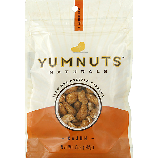 Yumnuts Naturals Cashews, Cajun