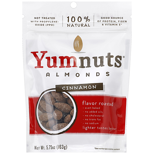 Yumnuts Almonds, Cinnamon