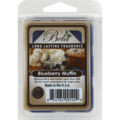 Bela Wax Melts, Blueberry Muffin