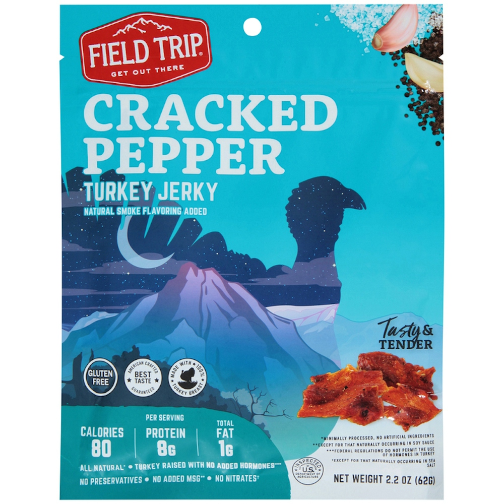 Field Trip Cracked Pepper Turkey Jerky - 2.2oz