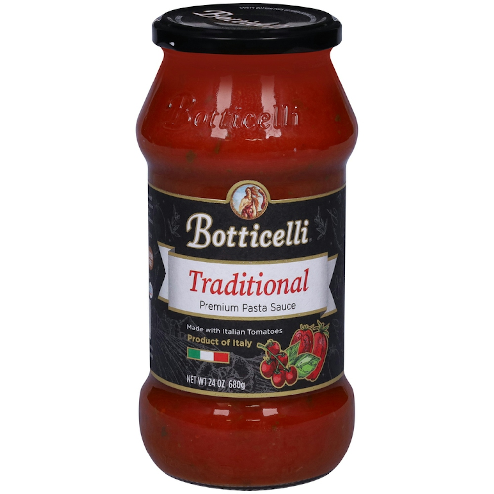 Botticelli Pasta Sauce, Premium, Traditional 24 Oz