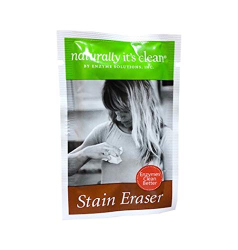 Naturally It's Clean Stain Eraser, Natural Enzymes Based/Biodegradable Instant Stain Removal, Spot