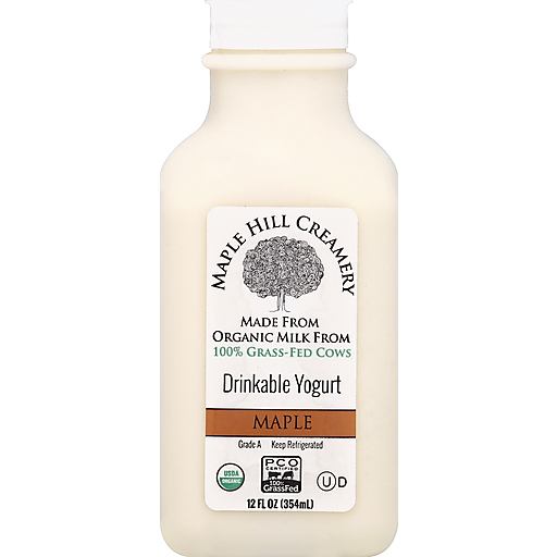 Maple Hill Creamery Yogurt, Drinkable, 12 Oz