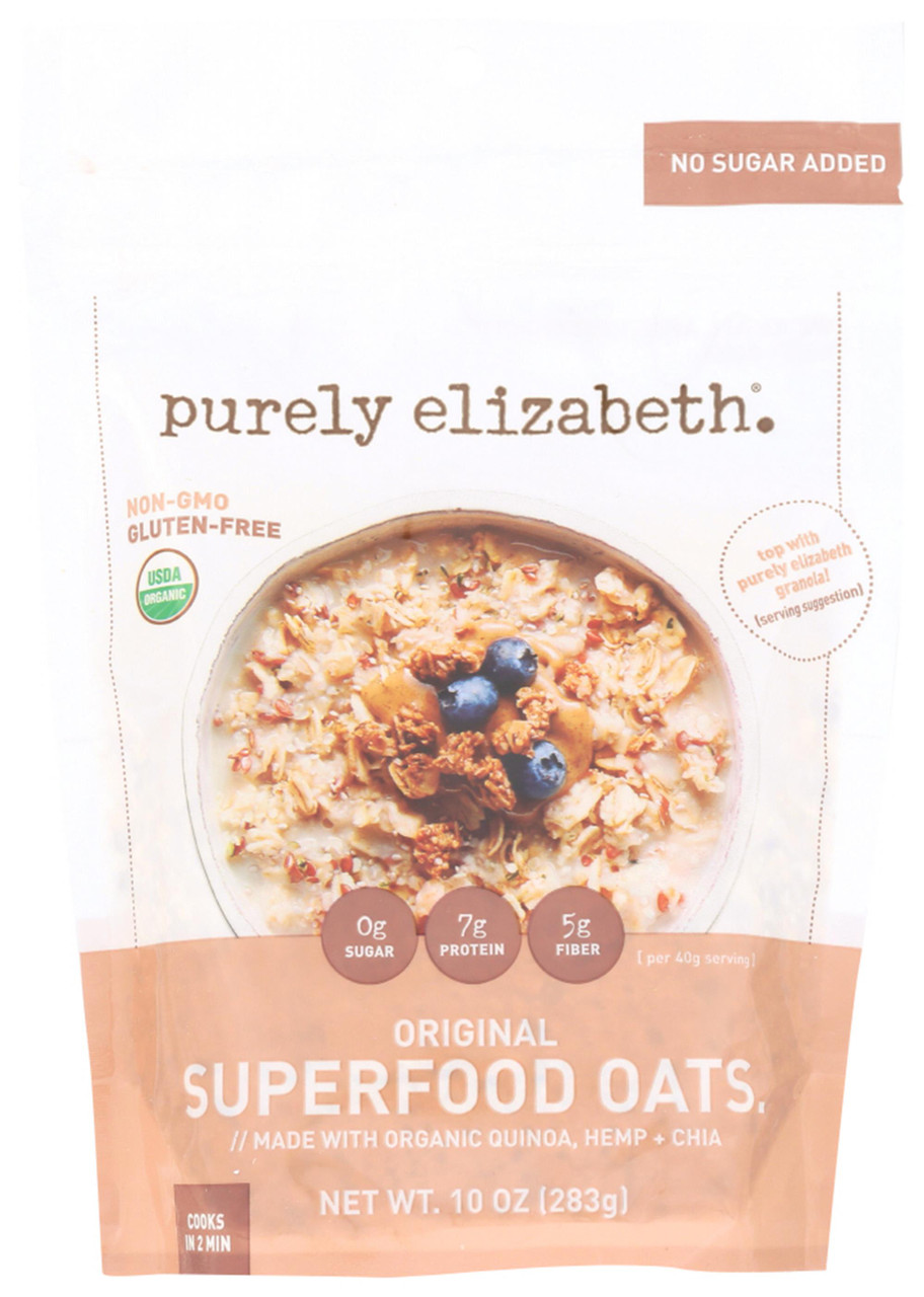 Purely Elizabeth Organic Original Ancient Grain Oatmeal, 10 Oz
